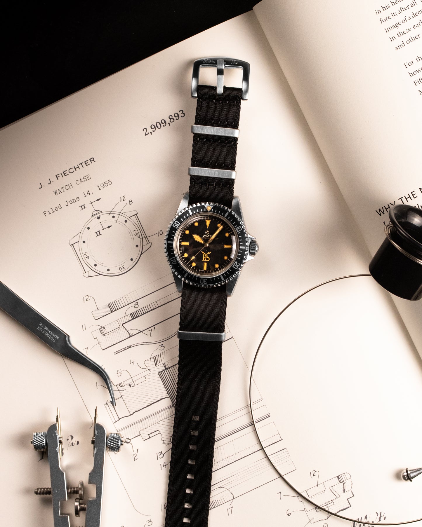 Military Nylon Strap Black