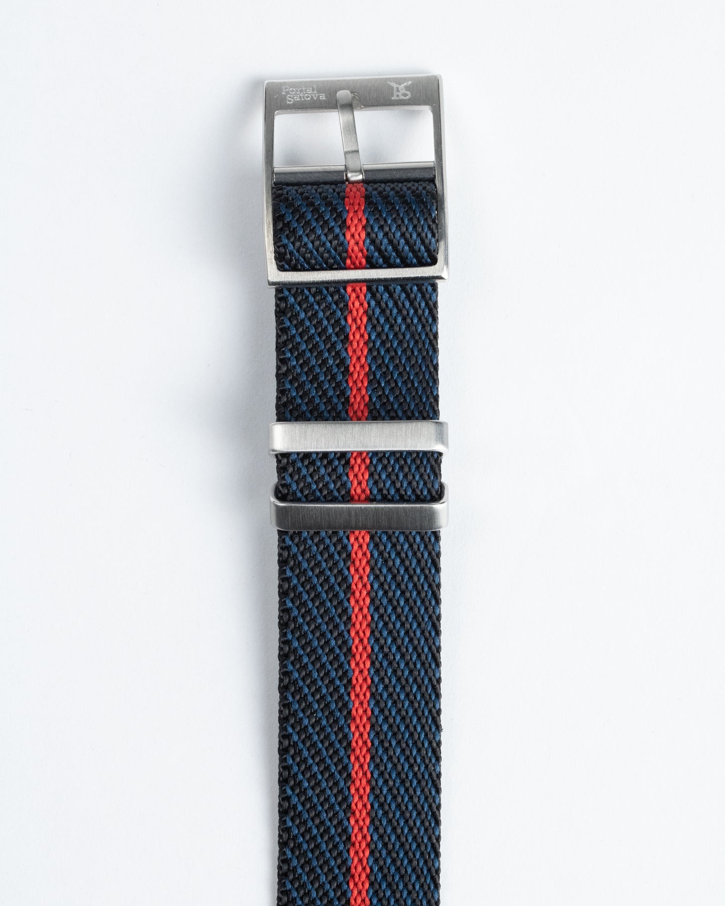 Military Nylon Strap Black 'n' Red