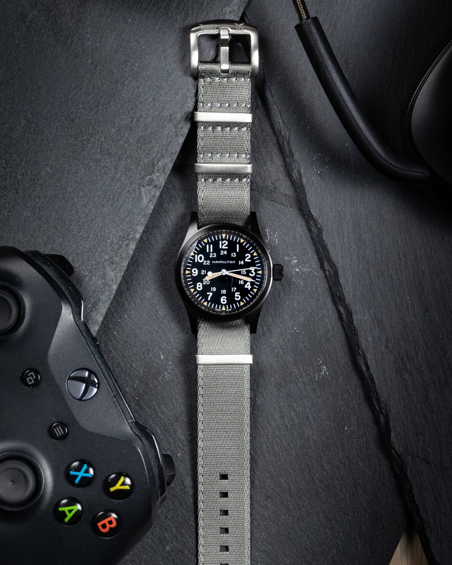 Military Nylon Strap Gray
