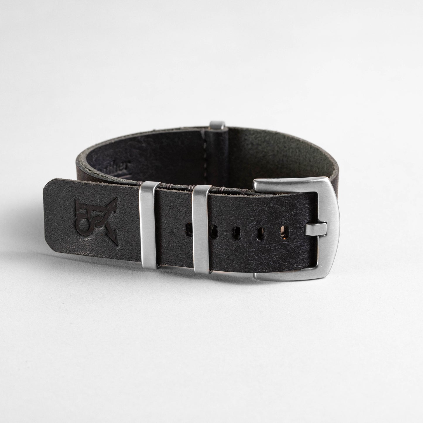 Military Leather Strap Indigo