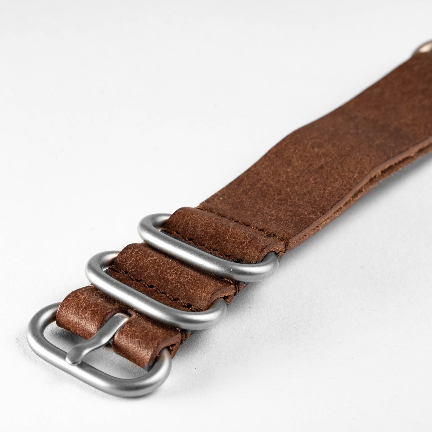 Military ZULU Strap Dark Brown
