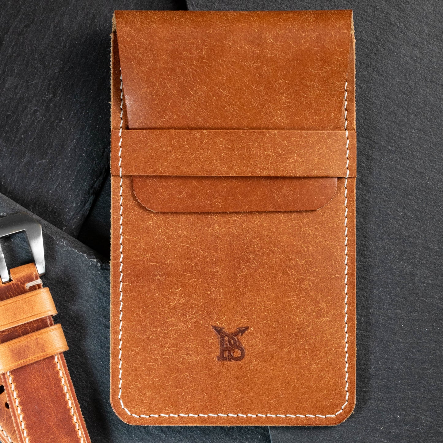 Premium Watch Pouch Whiskey