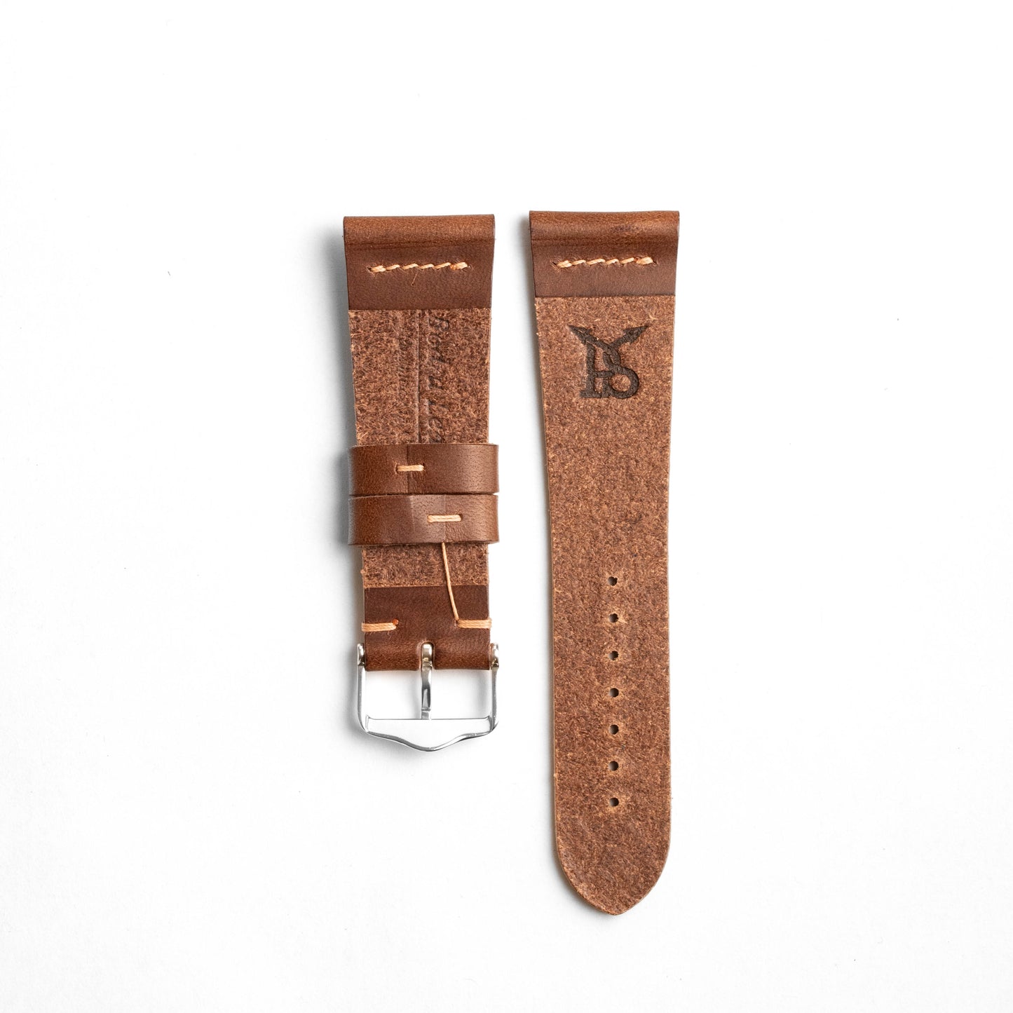 Standard strap Dark Brown cross stich
