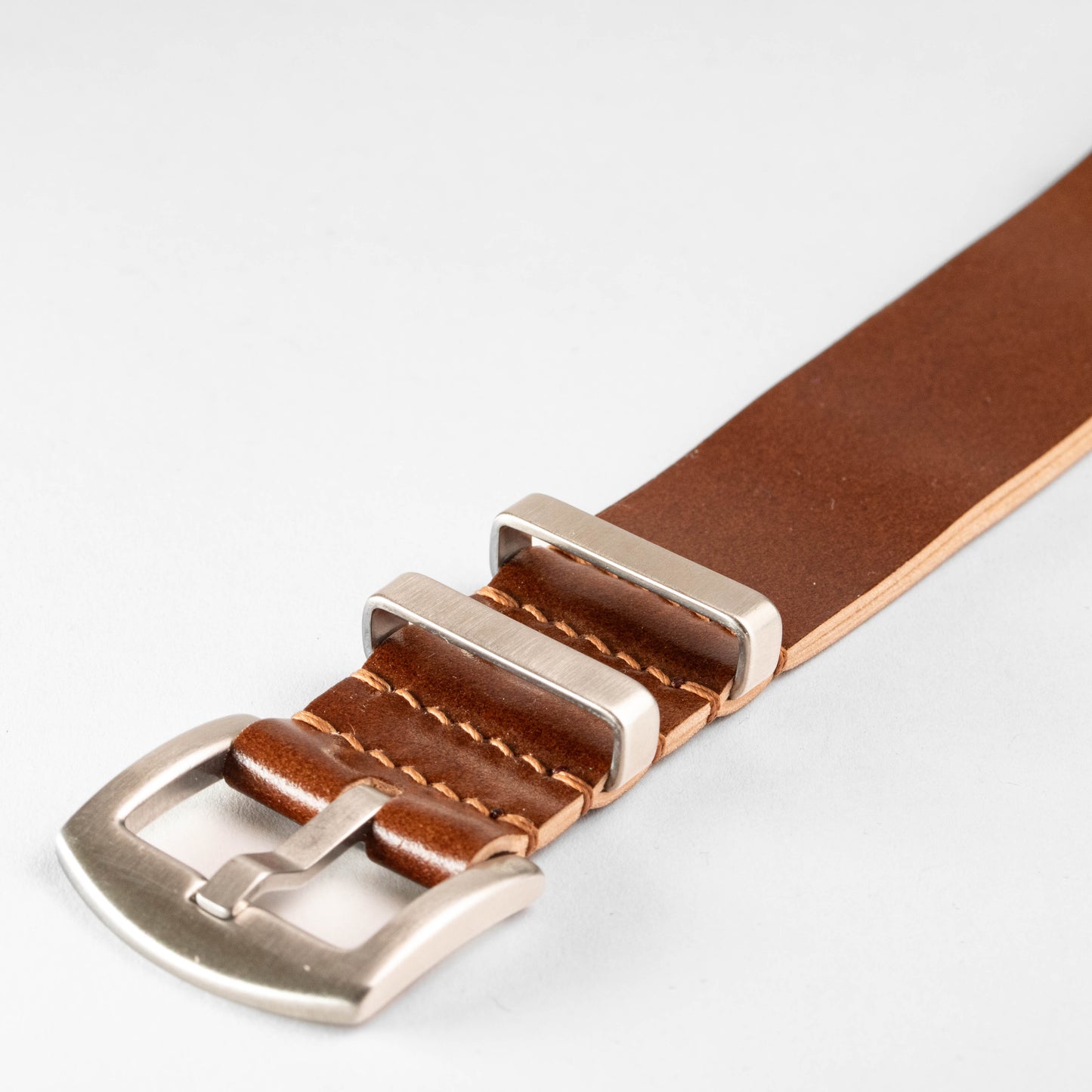 Military NayTow Strap Shell Cordovan Brown