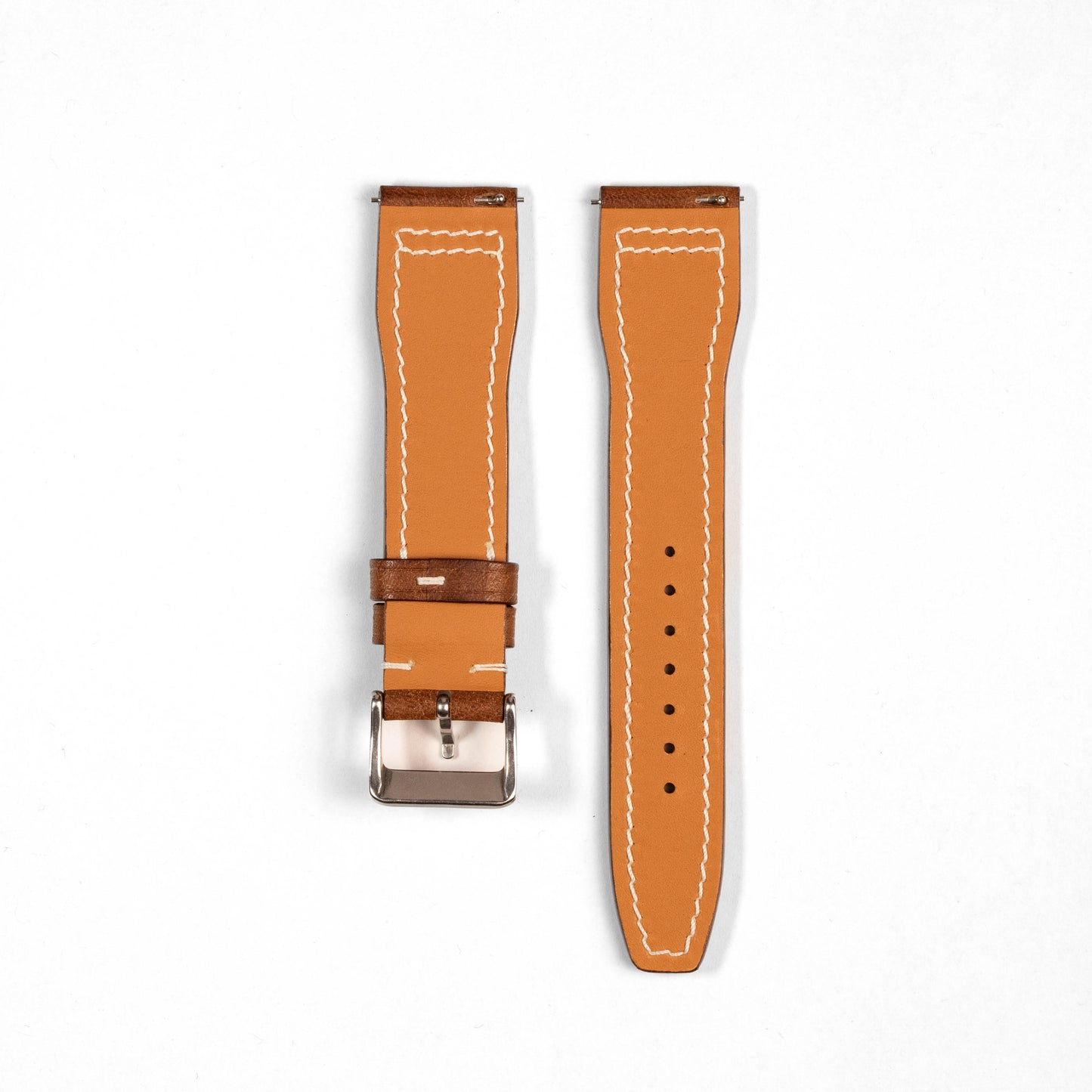 Pilot style Leather Strap Tobaco