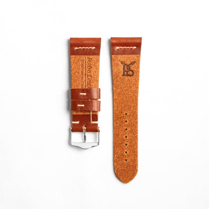 Standard Strap Light Brown cross stich